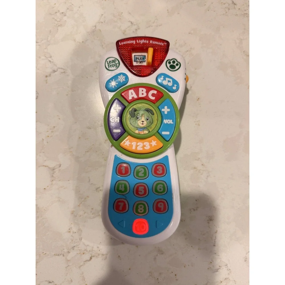 LeapFrog Learning Lights Remote Scout Toddler Educational Musical Toy 6062